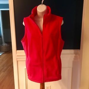 Pink Columbia Fleece Vest Size Large
